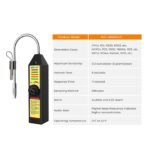 Elitech WJL-6000SUV Refrigerant Heat Pump Leak Detector with UV LED Corona Sensor AC Halogen Gas Leaking Detection - Image 9