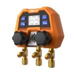 Elitech DMG-4B Digital Manifold Gauge App Control AC Heat Pump Gauges