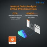 Elitech EMG-40V Intelligent 4 Valves Digital Refrigeration Heat Pump Manifold with 5” Smart Touch Screen - Image 4