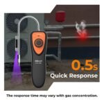 Elitech CLD-100UV Refrigerant Leak Detector Halogen Refrigeration Heat Pump Leakage Tester with UV LED, Freon Sniffer - Image 4