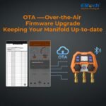 Elitech DMG-4B Digital Manifold Gauge App Control AC Heat Pump Gauges - Image 7