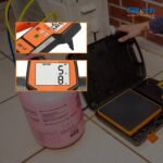 Elitech LMC-100F+ Refrigerant Heat Pump Scale Digital HVAC Charging Recovery Scale 110Lbs/50Kg, Resolution 2g - Image 5