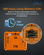 Elitech IPT-100S Digital Thermometer Hygrometer, Refrigerator Thermometer with External Temperature Probe, Free Data Storage Export, 5000 Points - Image 7