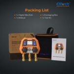 Elitech DMG-4B Digital Manifold Gauge App Control AC Heat Pump Gauges - Image 10