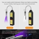 Elitech WJL-6000SUV Refrigerant Heat Pump Leak Detector with UV LED Corona Sensor AC Halogen Gas Leaking Detection - Image 3