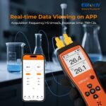 Elitech ICT-220 Bluetooth Dual Thermocouple Thermometer – High Precision K-Type Temperature Data Logger with App, Rapid Response, Suitable for Refrigeration, Automotive Maintenance and Heat Pump Industries - Image 2